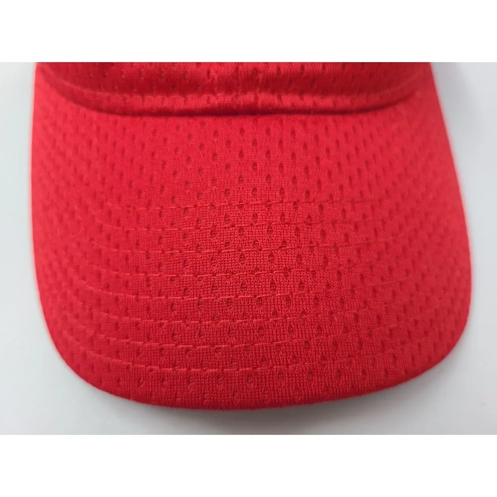 Houston Rockets‎ Adidas Flex Fitted S-M Hat Cap Dad Men Women NBA Basketball Red